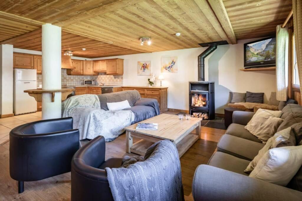 Appartement Ruttenets - Hyper Centre Morzine Eksteriør billede